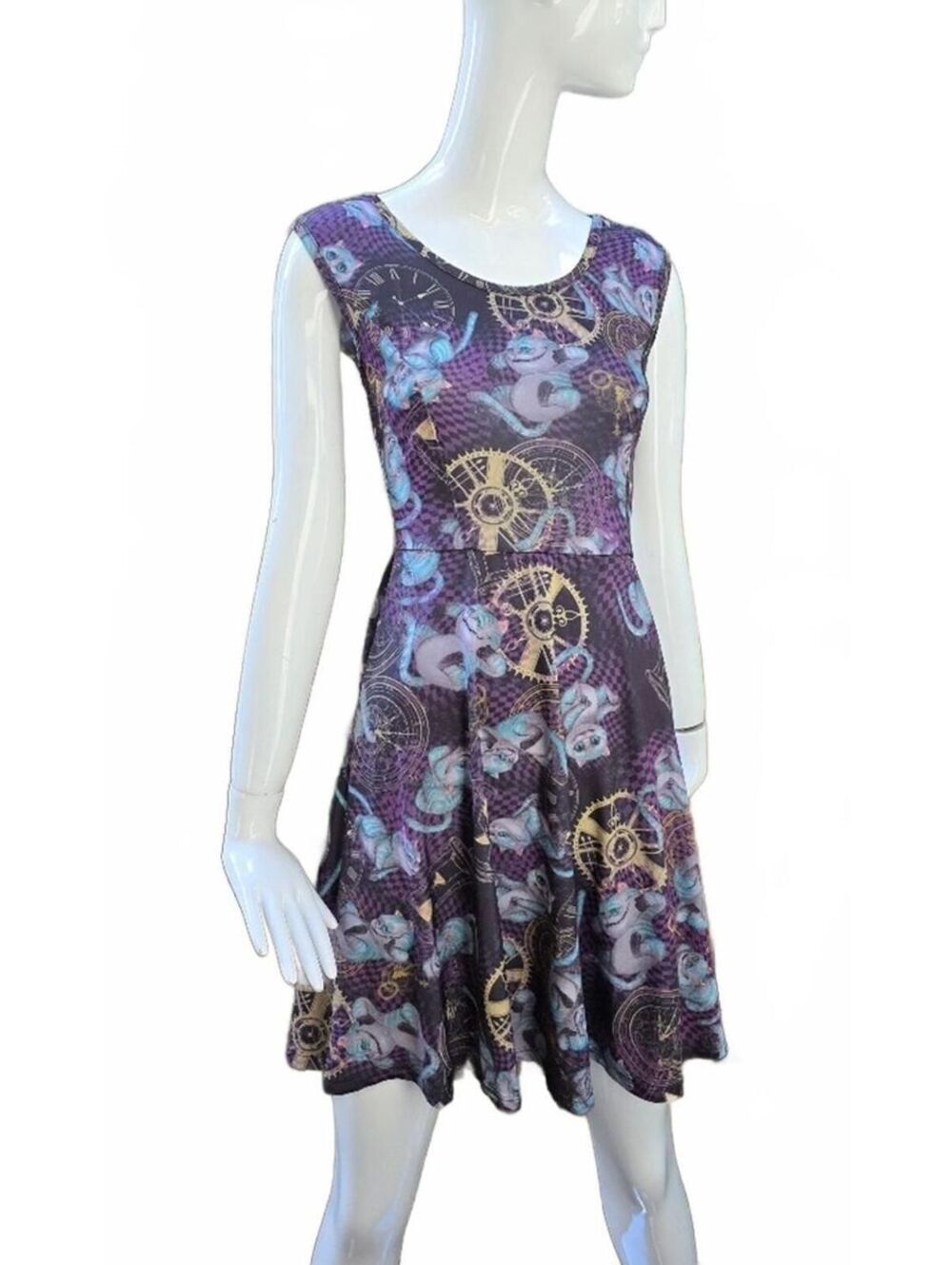Disney Alice Through The Looking Glass Baby Cheshire Cat Dress XS